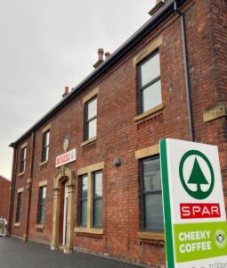 Shopfitting installation SPAR store
